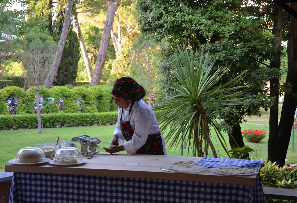 hermitage hotel forte dei marmi cooking show