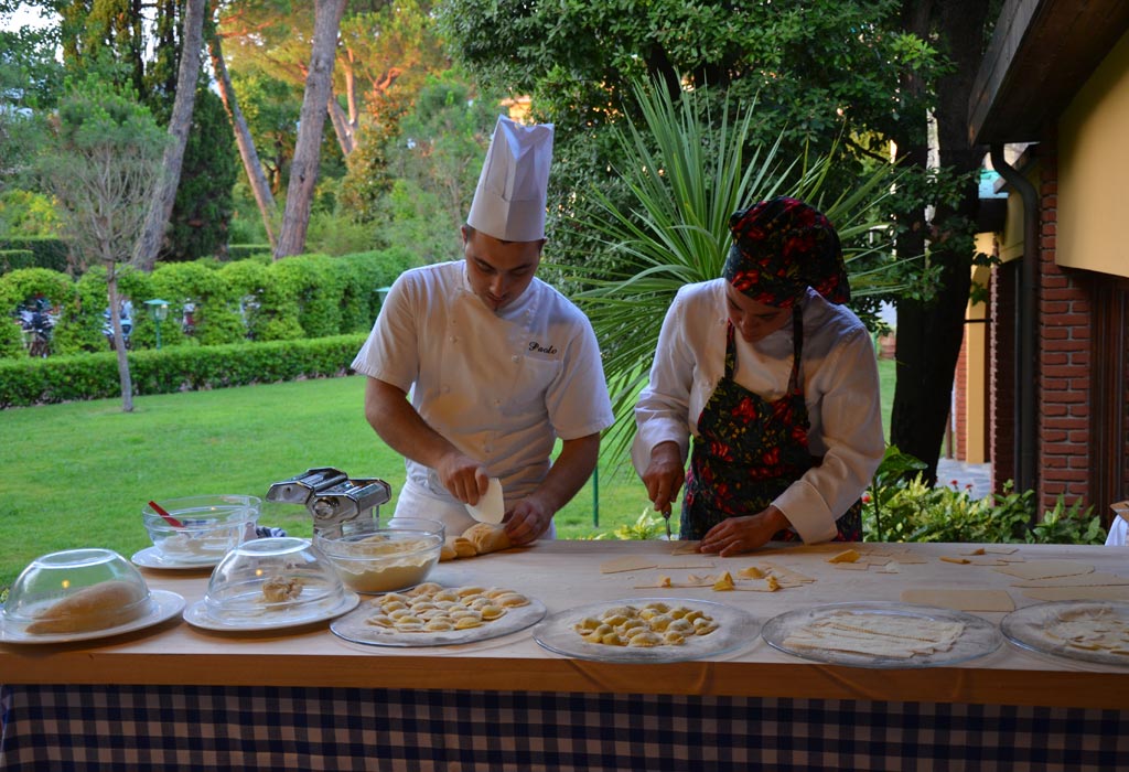 hermitage hotel forte dei marmi show cooking